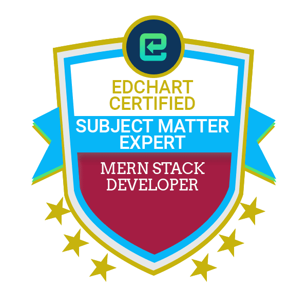 Certified Mern Stack Developer Subject Matter Expert badge