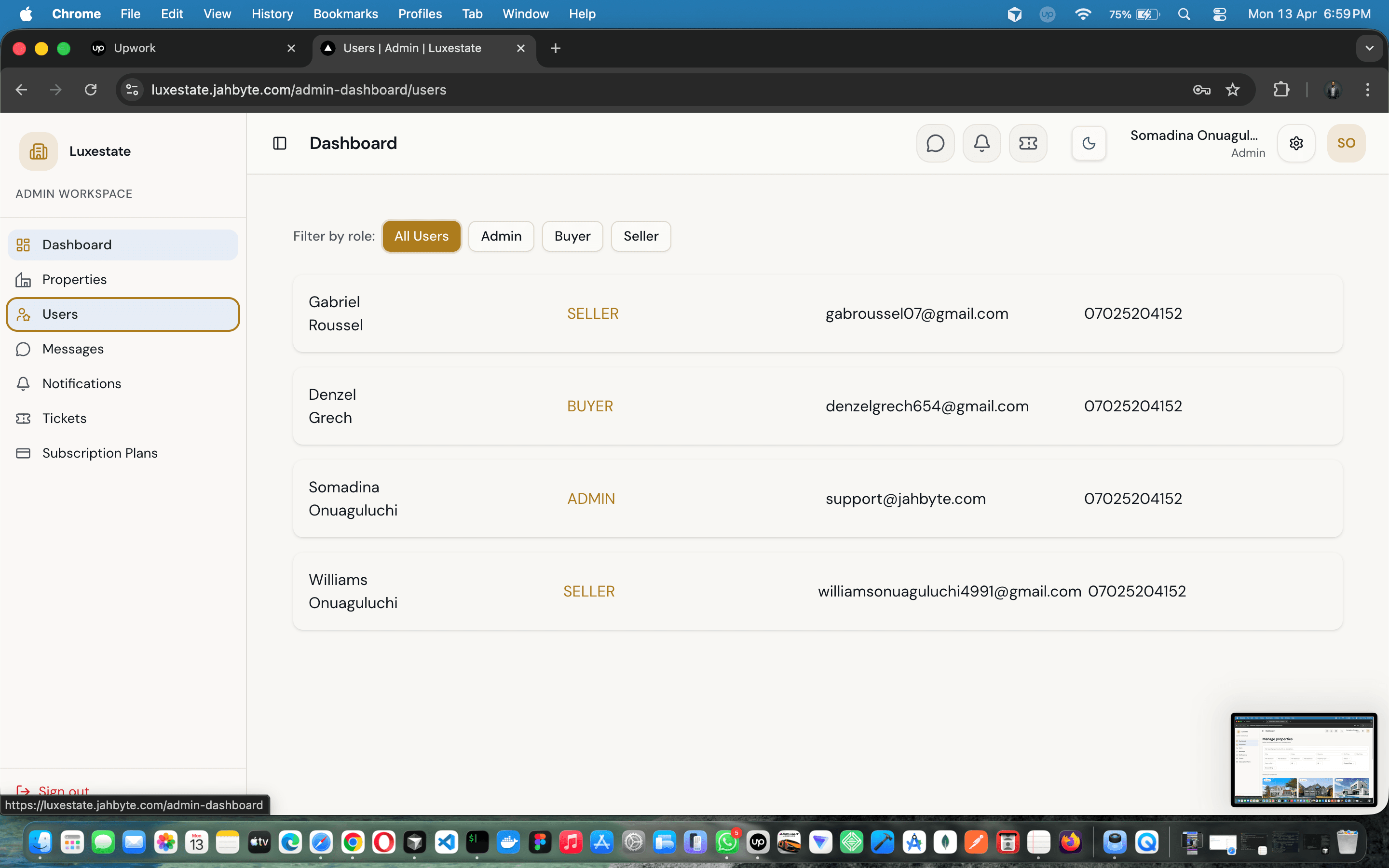 Luxestate — Modern real estate platform for listings, chat, and subscriptions — screenshot 9 of 18