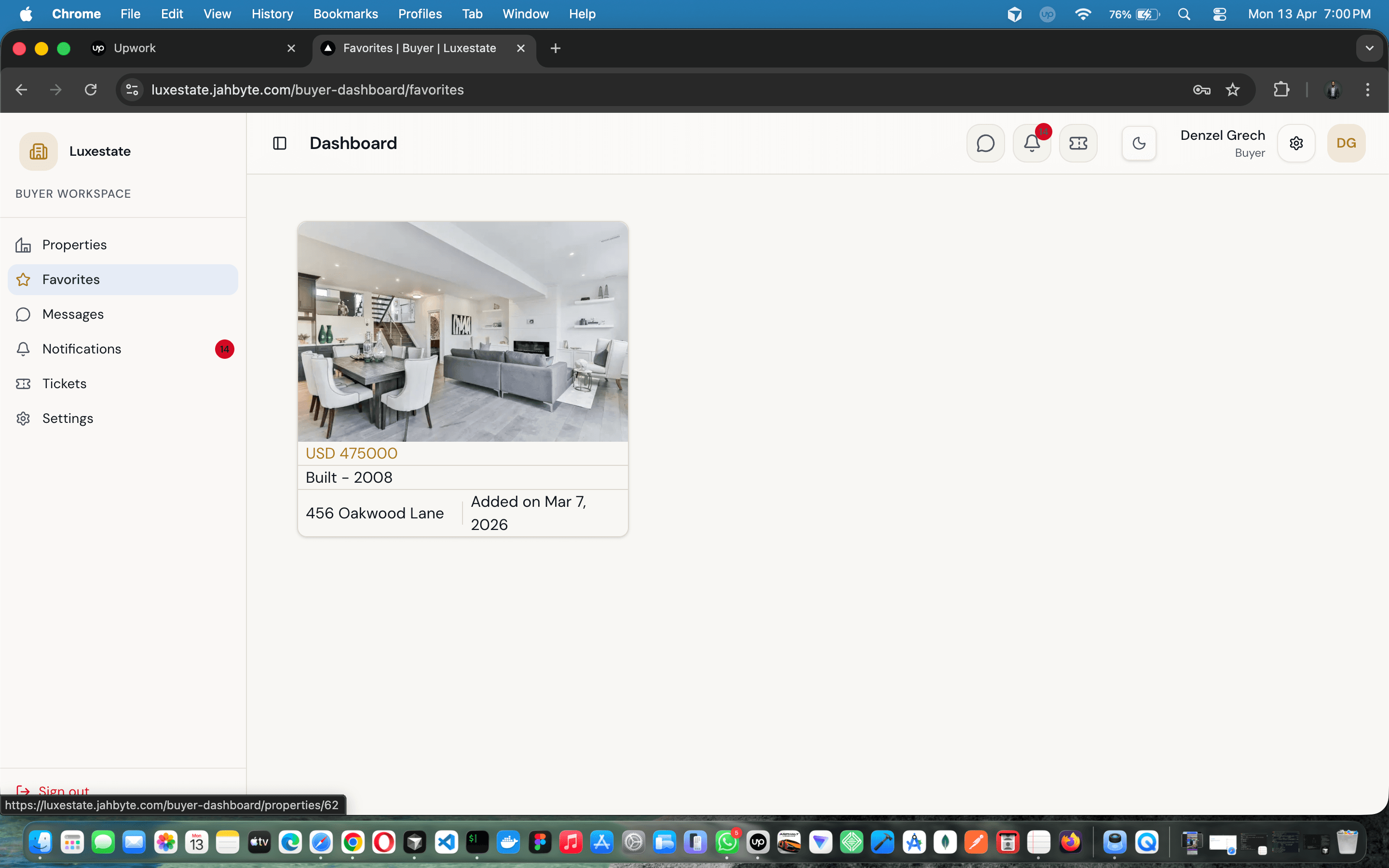 Luxestate — Modern real estate platform for listings, chat, and subscriptions — screenshot 13 of 18