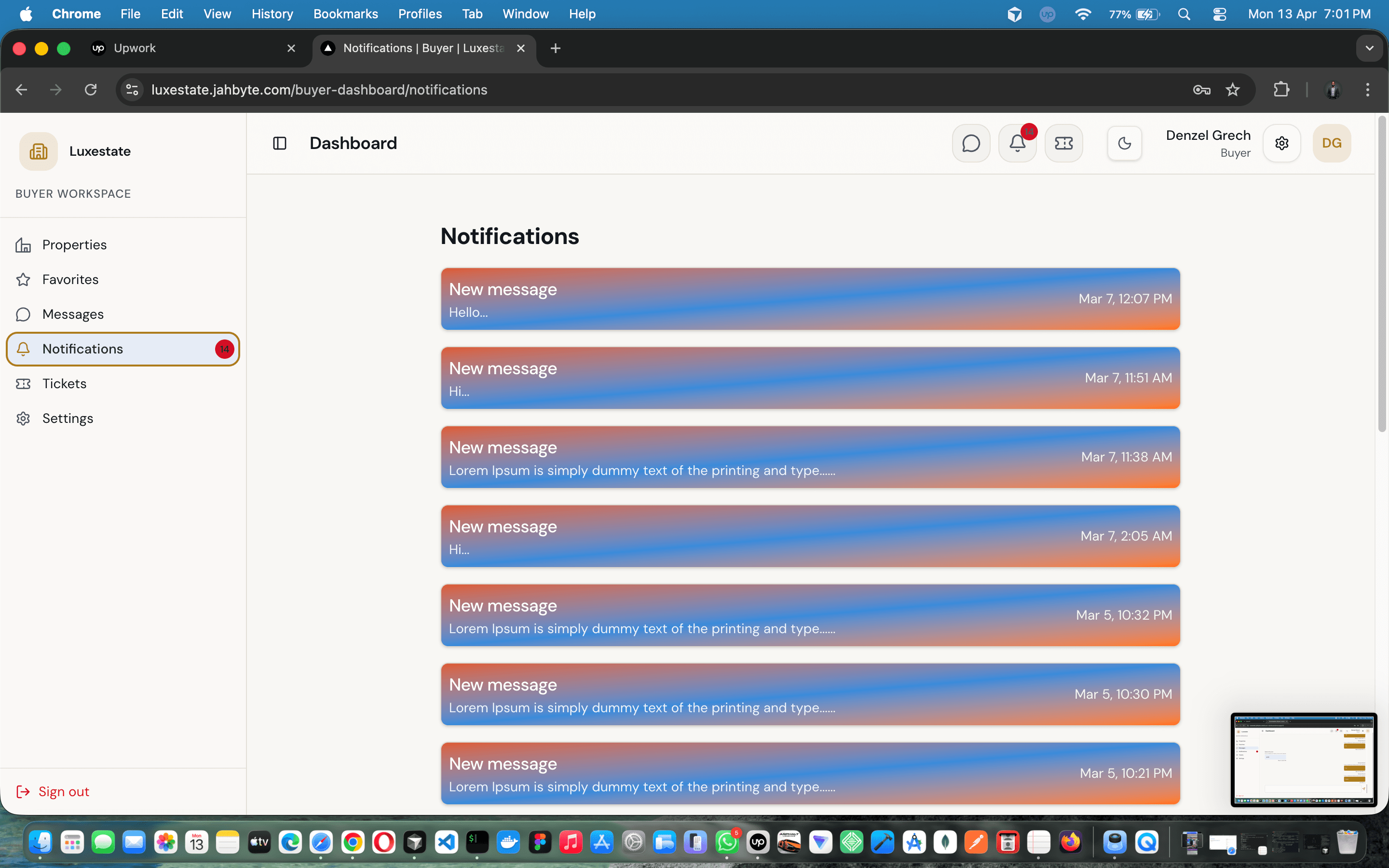 Luxestate — Modern real estate platform for listings, chat, and subscriptions — screenshot 16 of 18