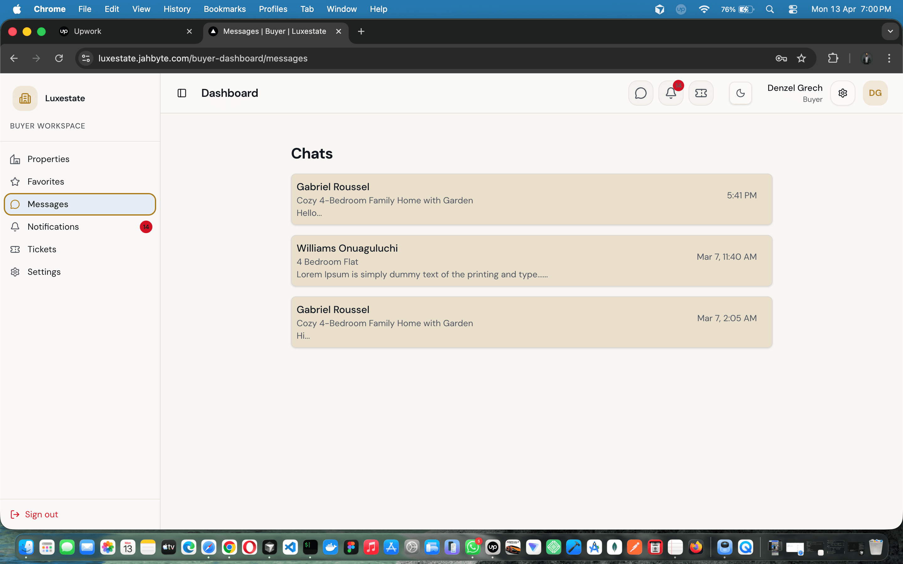 Luxestate — Modern real estate platform for listings, chat, and subscriptions — screenshot 14 of 18