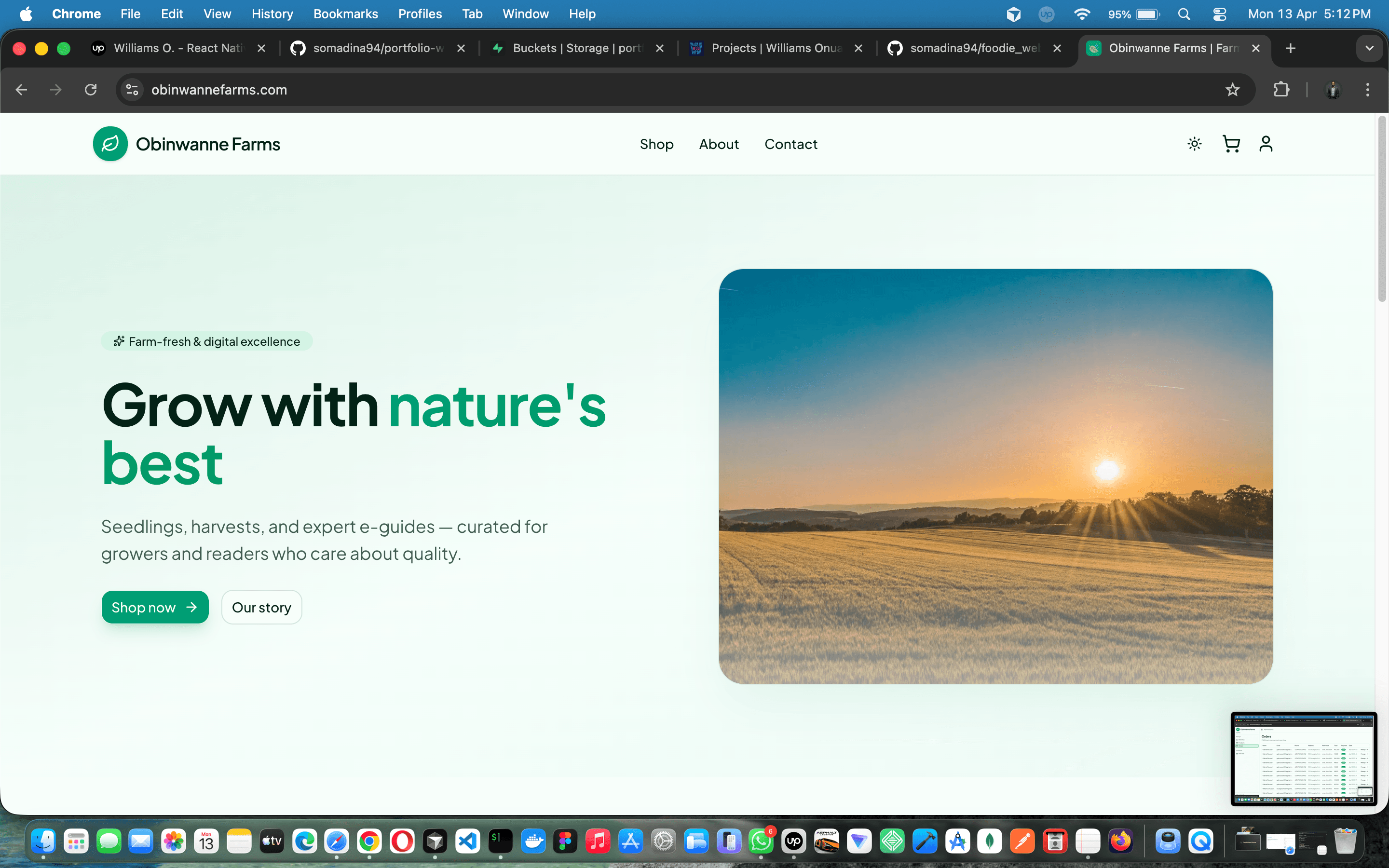 Obinwanne Farms — full-stack farm e-commerce with Paystack, admin ops & branded email — screenshot 11 of 19